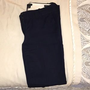 J crew pants - city fit! Size 0. Navy!!!
